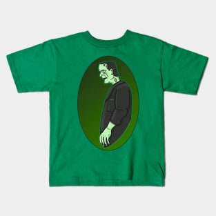 The Monster Oval- In color Kids T-Shirt